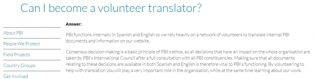 VOLUNTEER TRANSLATORS NEEDED! Dear colleagues, if you are able to donate  translation work in any of the 5 official languages (E…